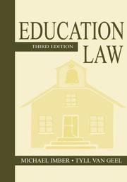 Education law by Michael Imber