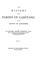 Cover of: The history of the parish of Garstang in the county of Lancaster.