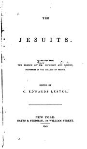 Cover of: The Jesuits.