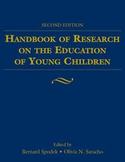 Cover of: Handbook of Research on the Education of Young Children by 