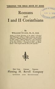 Cover of: Romans, and I and II Corinthians