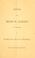 Cover of: Letter from Henry R. Jackson, of Georgia, to ex-Senator Allen G. Thurman