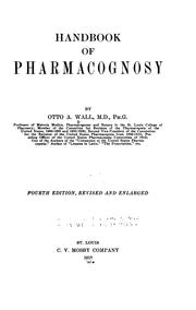Cover of: Handbook of pharmacognosy by O. A. Wall