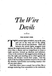 The wire devils by Frank L. Packard