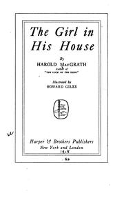 Cover of: The girl in his house by Harold MacGrath