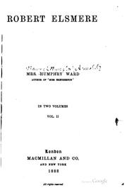 Cover of: Robert Elsmere by Mary Augusta Ward