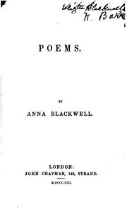 Cover of: Poems.