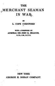 The merchant seaman in war