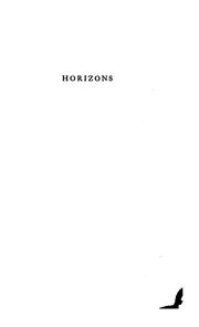 Cover of: Horizons: a book of criticism