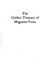 Cover of: The golden treasury of magazine verse
