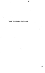 Cover of: The  diamond necklace