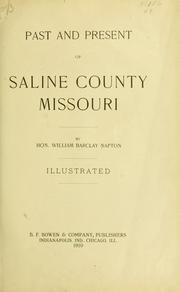 Cover of: Past and present of Saline County, Missouri