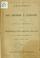 Cover of: Address of the Hon. Theodore F. Randolph at the annual meeting of the stockholders of the Washington association, held at the headquarters, Morristown, N.J., July 5th, 1875.