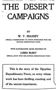 Cover of: The desert campaigns