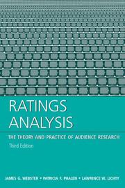 Cover of: Ratings Analysis by James Webster, Patricia F. Phalen, Lawrence W. Lichty