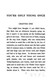 Cover of: You're Only Young Once