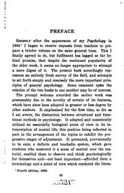 Cover of: An introduction to psychology by James Rowland Angell