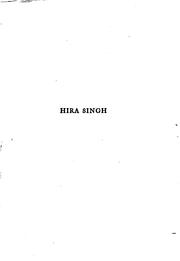 Cover of: Hira Singh: when India came to fight in Flanders