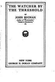 Cover of: The watcher by the threshold by John Buchan