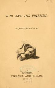 Cover of: Rab and his friends. by John Brown