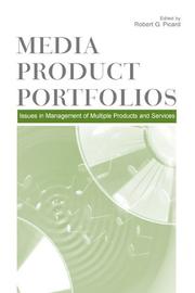 Cover of: Media product portfolios: issues in management of multiple products and services