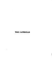 Cover of: The Catskills