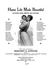 Cover of: Home life made beautiful