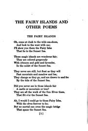 Cover of: The fairy islands, and other poems