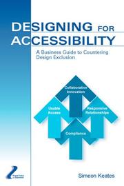 Cover of: Designing for Accessibility by Simeon Keates