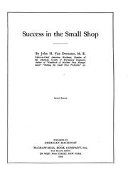 Cover of: Success in the small shop