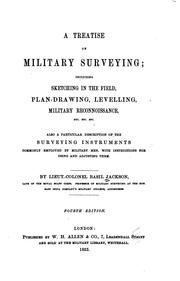 A treatise on military surveying by Jackson, Basil