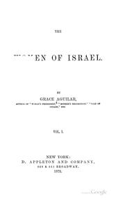 Cover of: The women of Israel