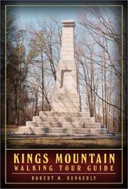 Cover of: Kings Mountain Walking Tour Guide