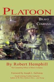 Cover of: Platoon by Robert Hemphill
