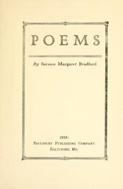 Cover of: Poems