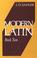 Cover of: Modern Latin Book Two (Modern Latin)