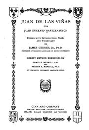 Cover of: Juan de las Viñas