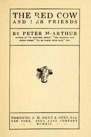 Cover of: The red cow and her friends