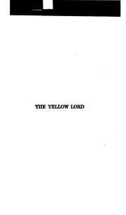 Cover of: The yellow lord by Will Levington Comfort