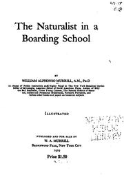 Cover of: The naturalist in a boarding school