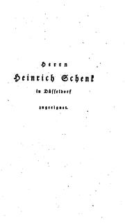 Cover of: Ueber die Lehre des Spinoza in Briefen an den Herrn Moses Mendelssohn. by Friedrich Heinrich Jacobi