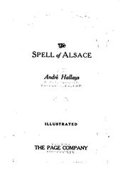 Cover of: The spell of Alsace
