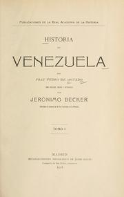 Cover of: Historia de Venezuela