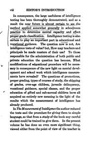 Cover of: The intelligence of school children by Lewis Madison Terman