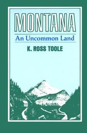 Cover of: Montana | Kenneth Ross Toole
