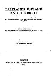 Cover of: Falklands, Jutland and the Bight