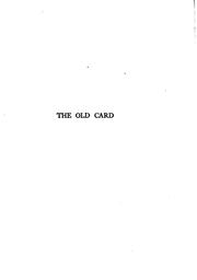 Cover of: The old card