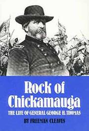 Cover of: Rock of Chickamauga: The Life of General George H. Thomas