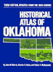 Cover of: Historical Atlas of Oklahoma by John Wesley Morris, Charles Robert Goins