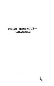Cover of: Oscar Montague paranoiac